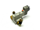 SMC SYJ3143-5LOZ-Q Solenoid Valve w/ Subplate - Maverick Industrial Sales