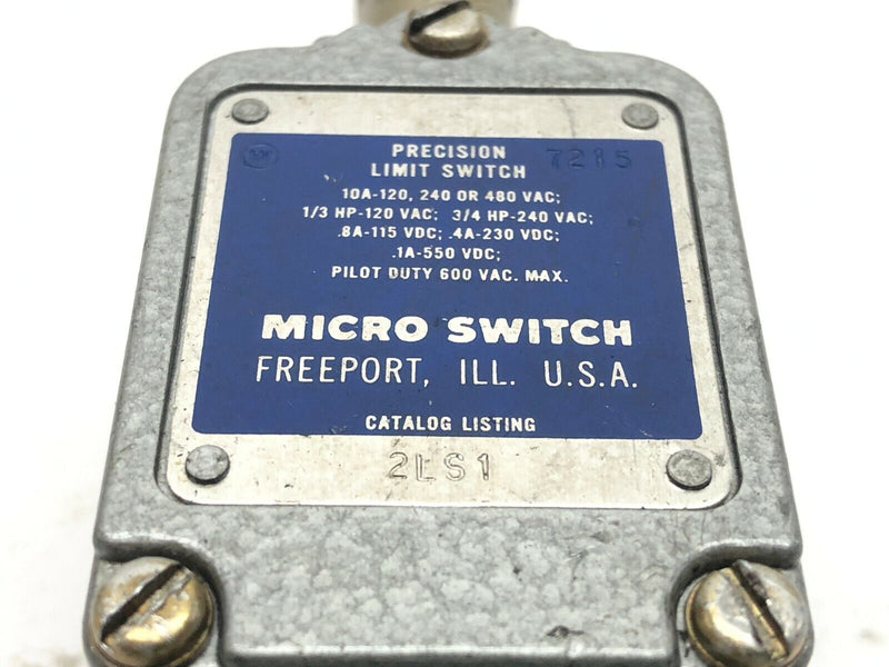 Micro Switch 2LS1 Precision Limit Switch 480VAC 230VDC - Maverick Industrial Sales