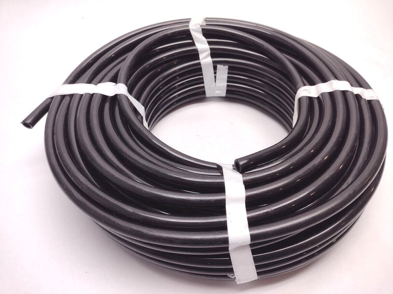1/4" ID, 3/8" OD Nylon Hard Black Tubing Push To Connect Style, 100 FT - Maverick Industrial Sales