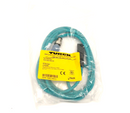 Turck RSCD RJ45 440-2M Ethernet Extension Cordset, M12 RJ45 2m, U-04393 - Maverick Industrial Sales