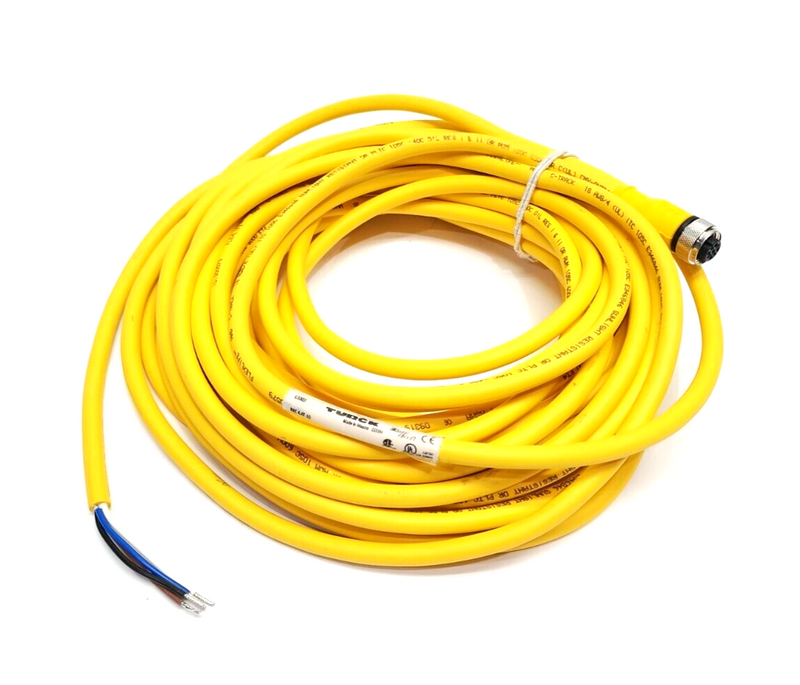 Turck RKC 4.4T-10 Actuator & Sensor Cable M12 4-Pin Female 10m U5303 - Maverick Industrial Sales