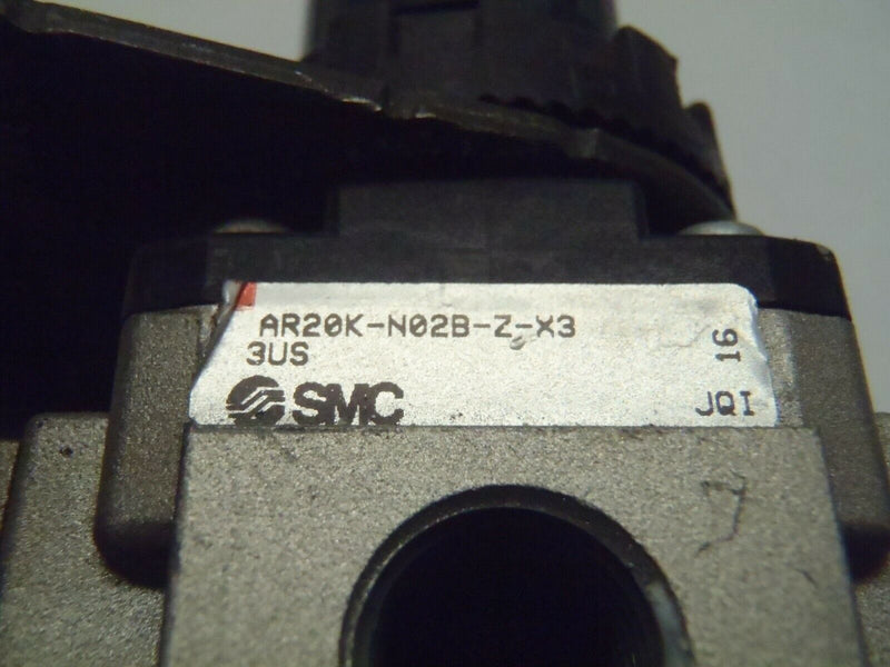 SMC AR20K-N02B-Z-X33US Pressure Regulator w/ Mounting Bracket - Maverick Industrial Sales
