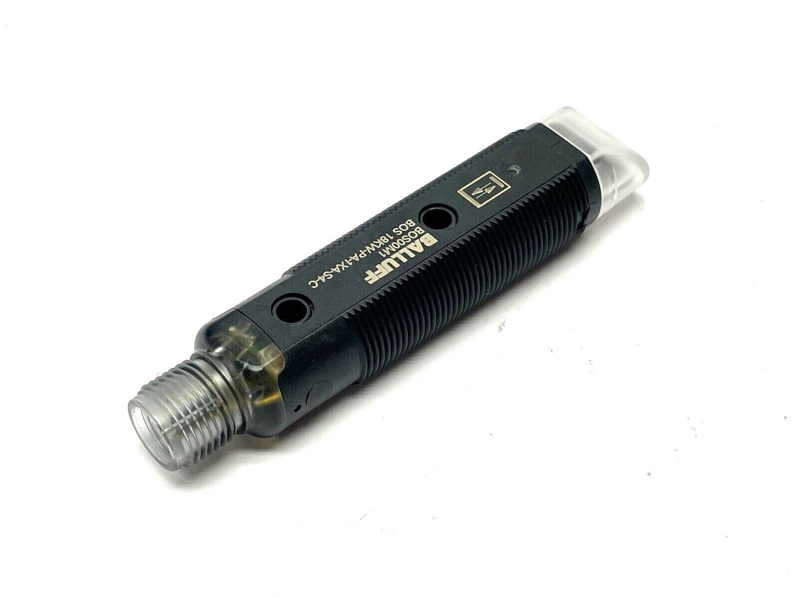 Balluff BOS00M1 Diffuse Sensor BOS 18KW-PA-1XA-S4-C - Maverick Industrial Sales