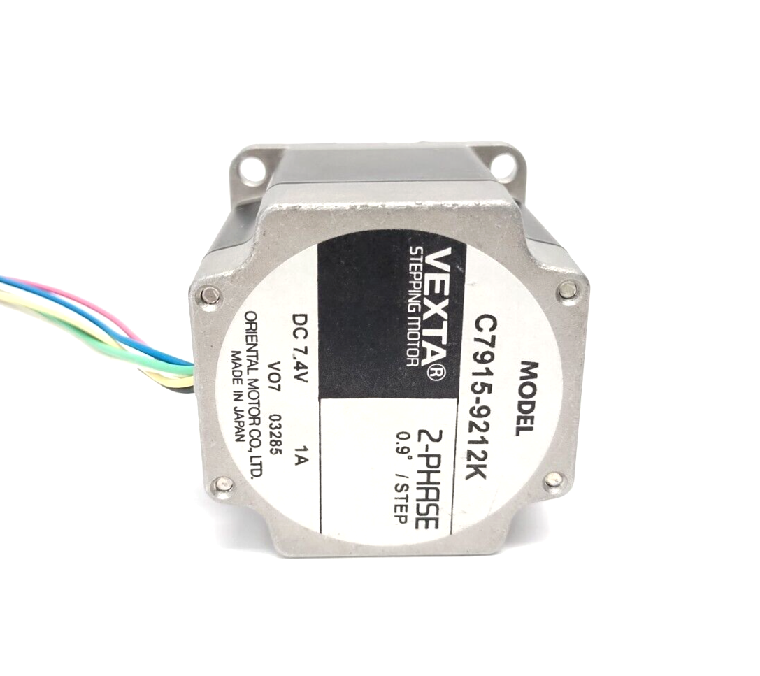 Oriental Motor C7915-9212K VEXTA 2-Phase Stepping Motor 7.4VDC 1A - Maverick Industrial Sales