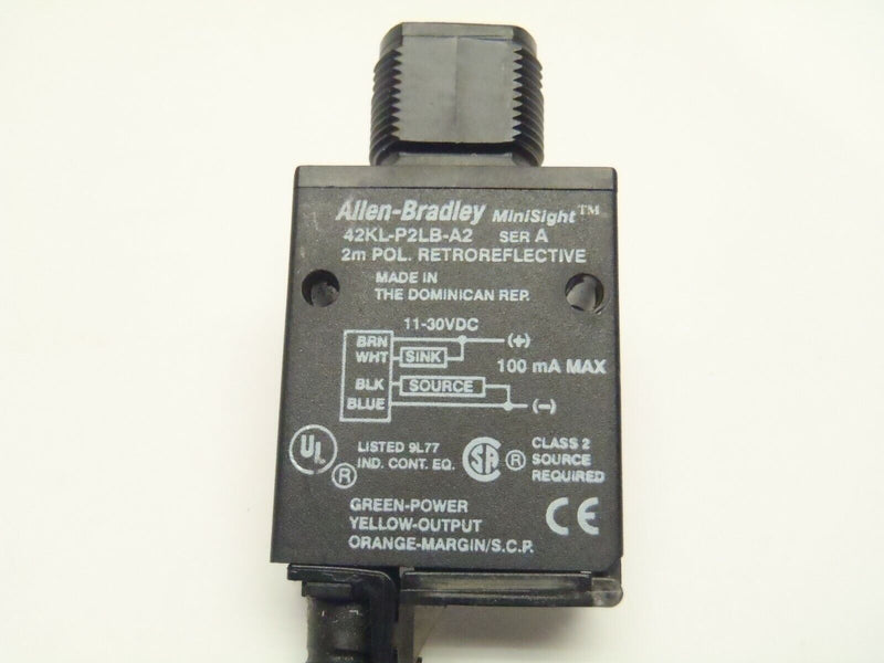 Allen Bradley 42KL-P2LB-A2 Polarized Retroreflective Sensor Series A - Maverick Industrial Sales