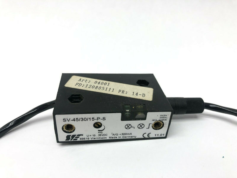 SIE Sensorik SV-45/30/15-P-S Amplifier SK-1-M5-b Proximity Sensor - Maverick Industrial Sales