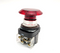 Allen Bradley 800T-FXJQH24RA1 Ser. T Red Mushroom Head Push/Pull Button 24V - Maverick Industrial Sales