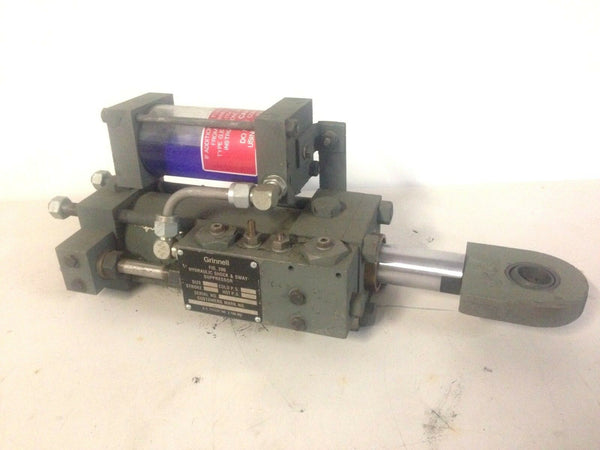 Grinnell Fig. 200 Hydraulic Shock Sway Suppressor Cylinder 2-1/2" x 5" Inch - Maverick Industrial Sales