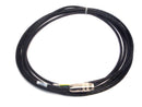 Unbranded 8 Pin Connector Black Shielded Cordset to 4 Wire Flying Leads - Maverick Industrial Sales