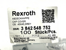 Bosch Rexroth 3842548752 Cover Cap 45x45 Grey LOT OF 10 - Maverick Industrial Sales