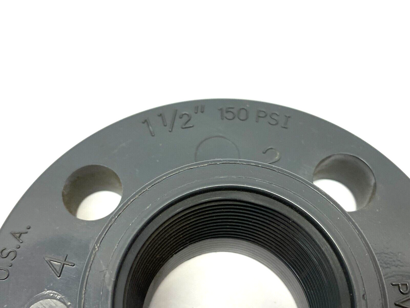 Spears 852-015C One Piece Flange 1-1/2" CPVC SCH 80 150psi Max - Maverick Industrial Sales