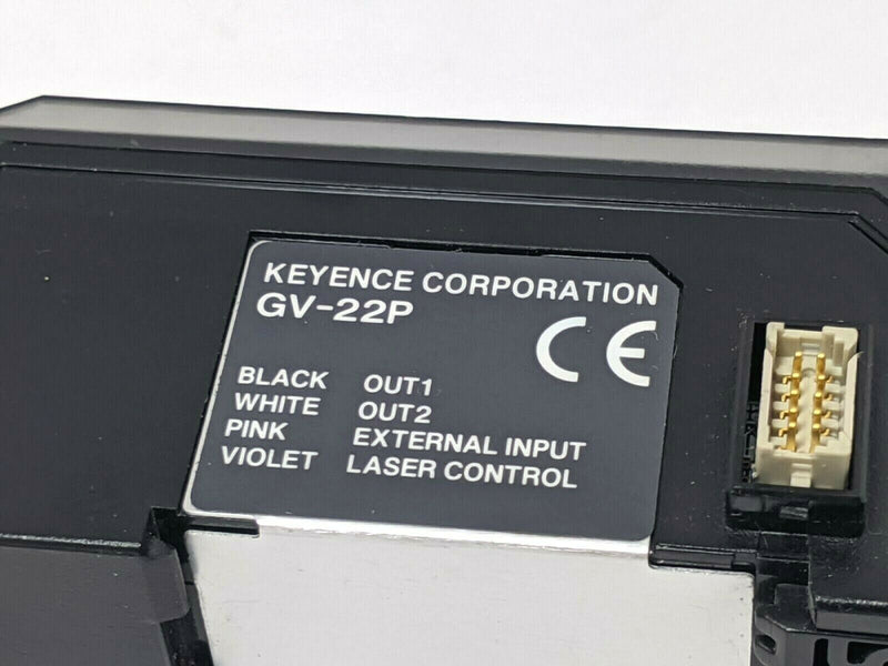 Keyence GV Series GV-22P Laser Sensor Amplifier Expansion Unit w/ Flying Leads - Maverick Industrial Sales