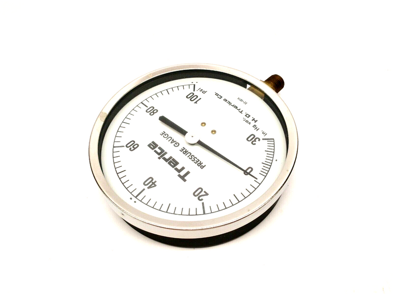 Trerice D13605 600 CB 4.5" Pressure Gauge 30" - 100 PSI - Maverick Industrial Sales