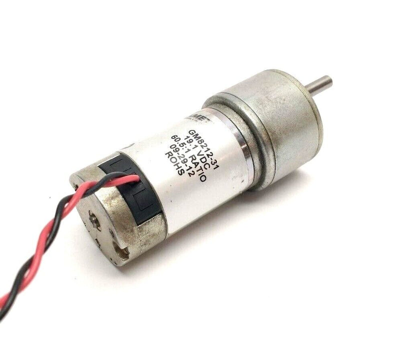 Ametek Pittman GM8212-31 Gearmotor 19.1VDC 60.5:1 Ratio 4" LEAD WIRE - Maverick Industrial Sales