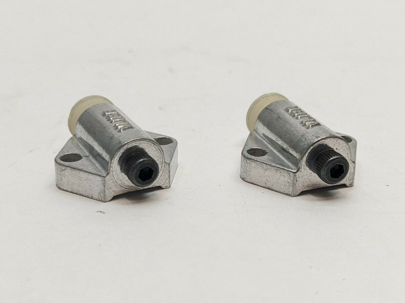 Vlier NSS88 Spring Stops w/ 3/8" Delrin Nose 1/8" Stroke LOT OF 2 - Maverick Industrial Sales