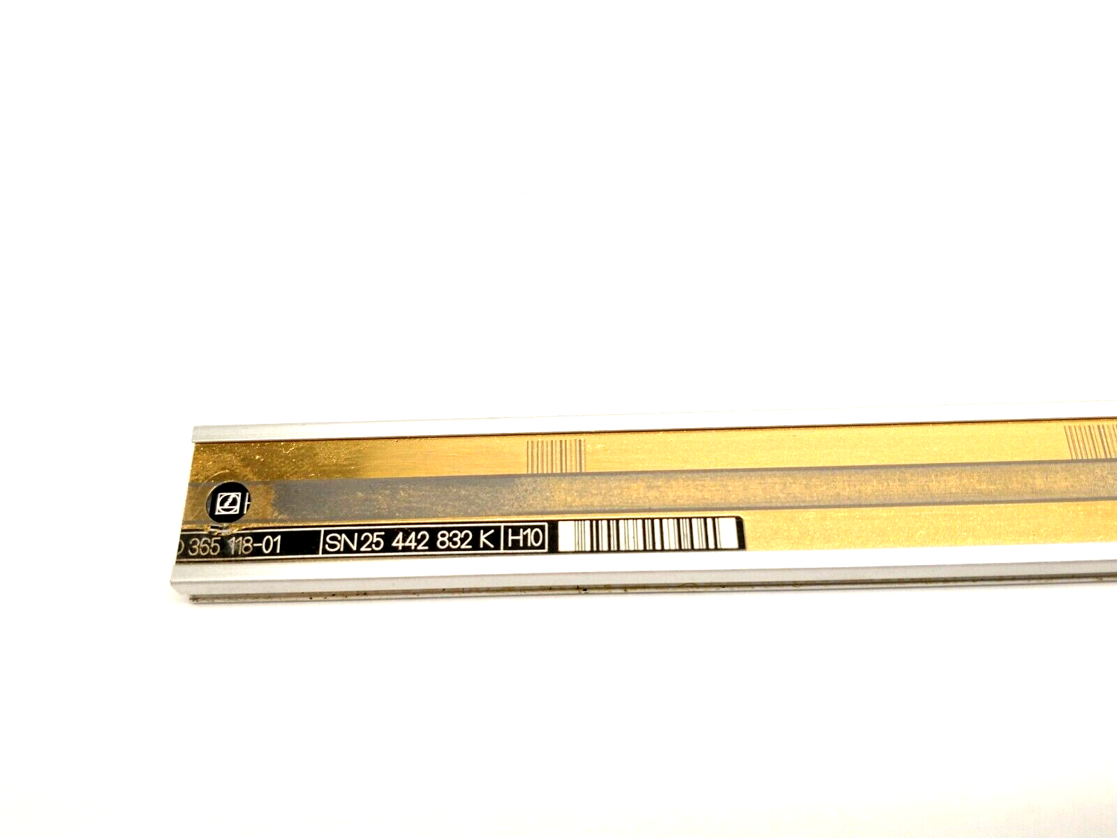 Heidenhain ID 298 197-08 Linear Encoder Scale ID 365 118-01 620mm Length, F1 H10 - Maverick Industrial Sales