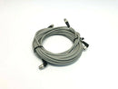 Omron EY6, EYO, E62, 8-Pin Sensor Cable, LOT OF 2 CABLES - Maverick Industrial Sales