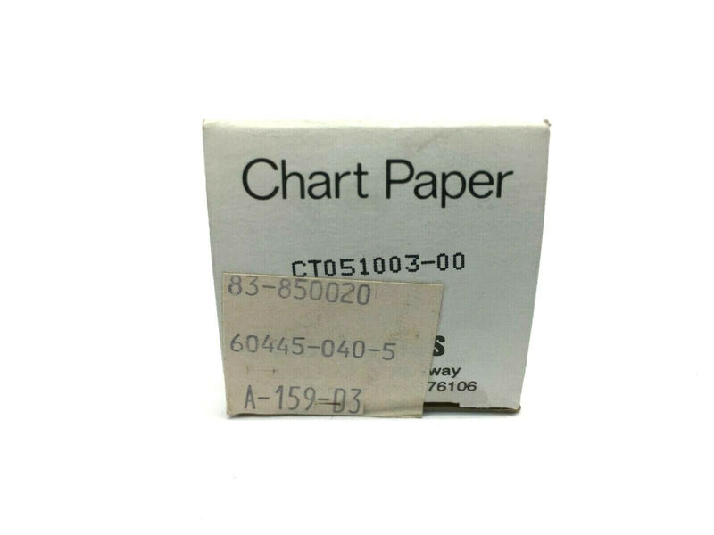 Westronics CT051003-00 Chart Paper 5-3/4" Wide Roll - Maverick Industrial Sales