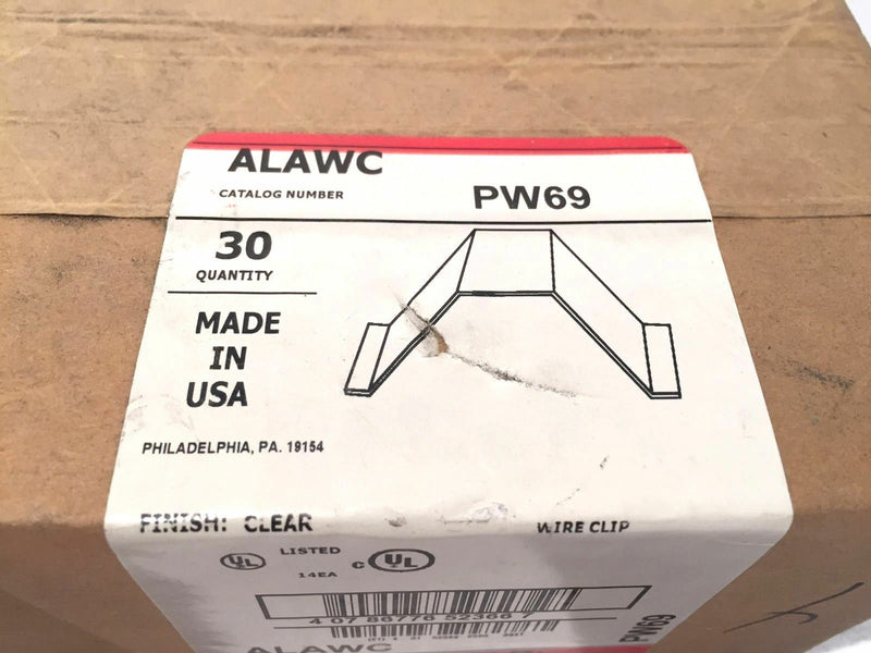 Wiremold ALAWC ALA3800 Wire Clip Fitting PW69 PKG OF 30 - Maverick Industrial Sales