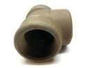 Penn Threaded Pipe Reducing Tee 2000 lbs Forged Steel 2" x 1" x 1-1/2" - Maverick Industrial Sales