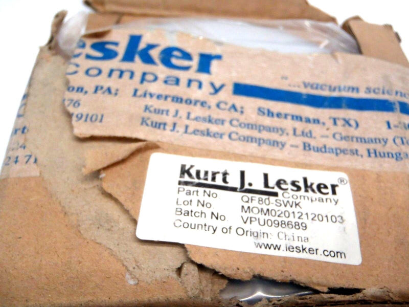 Kurt J Lesker QF80-SWK ISO80-K 4.33 OD Stainless Steel Weld Flange 3 Inch OD - Maverick Industrial Sales