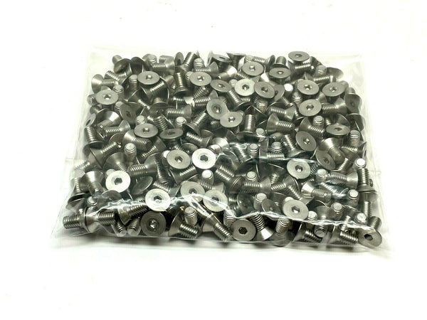 MiSUMi SFB5-10 Flat Head Cap Screws M5 x 0.8 10mm Length LOT OF 230 - Maverick Industrial Sales