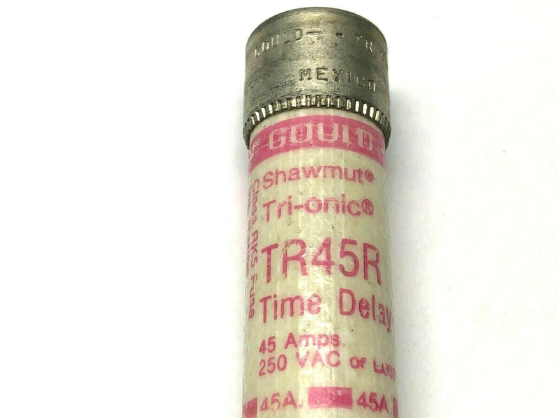 Gould Shawmut Tri-Tronic TR45R Time Delay Fuse LOT OF 9 - Maverick Industrial Sales