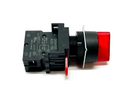 Omron A22NZ-2BM-TRA Illuminated Selector Switch w/ A22-TN Lamp Module - Maverick Industrial Sales