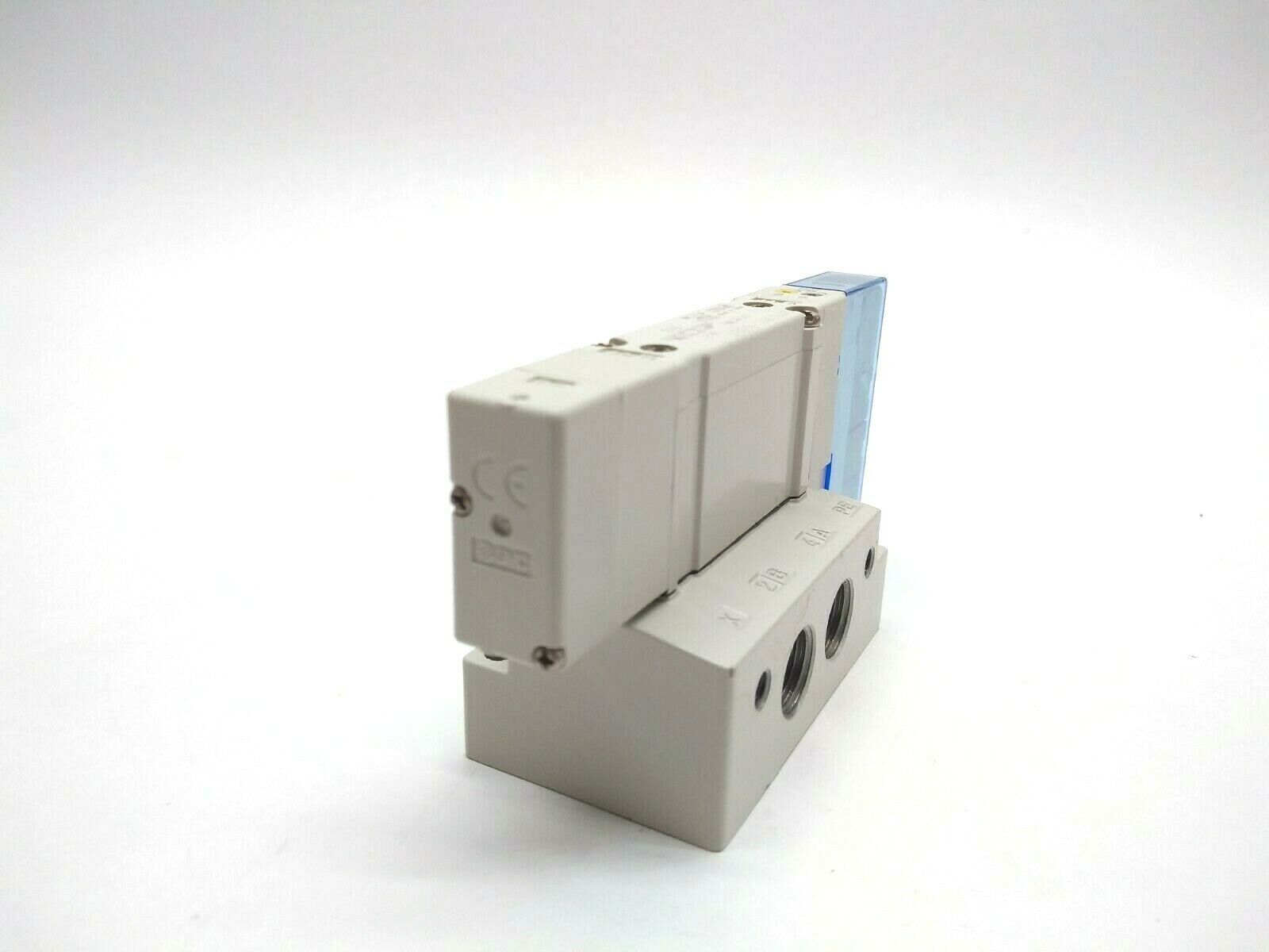 SMC SY5301-5UD1-WO-02 Pneumatic 5 Port Solenoid With 4/5 Port Solenoid Manifold - Maverick Industrial Sales