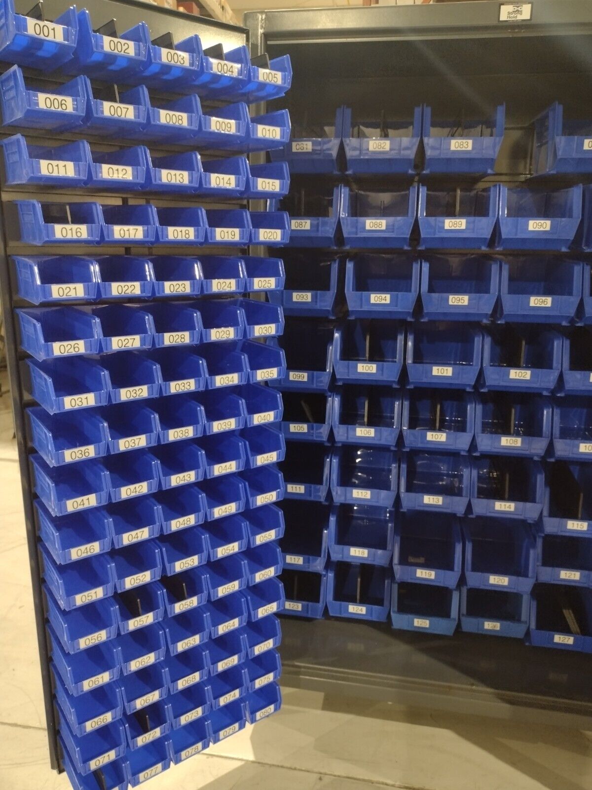 Stronghold .46-BB-240/1G Extreme Duty 12 GA All Bin Cabinet 46" x 24" x 78" - Maverick Industrial Sales