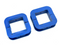 UNI RR Blue Adjustable Clamps 1.5" LOT OF 2 - Maverick Industrial Sales