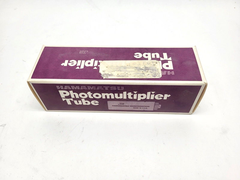 Hamamatsu R268 Photomultiplier Tube 1" Dia - Maverick Industrial Sales