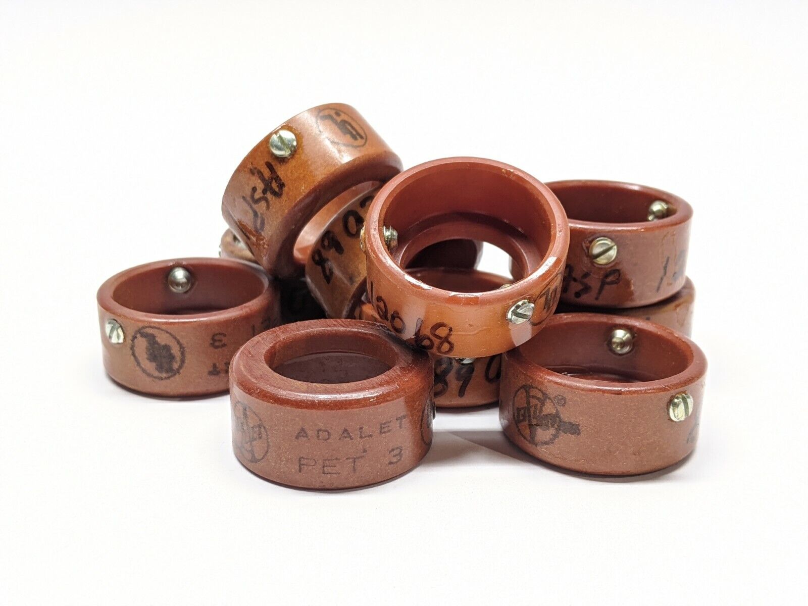 Adalet Pet 3 Conduit Insulating Bushings 3/4" Inch .75 inch LOT OF 10 - Maverick Industrial Sales