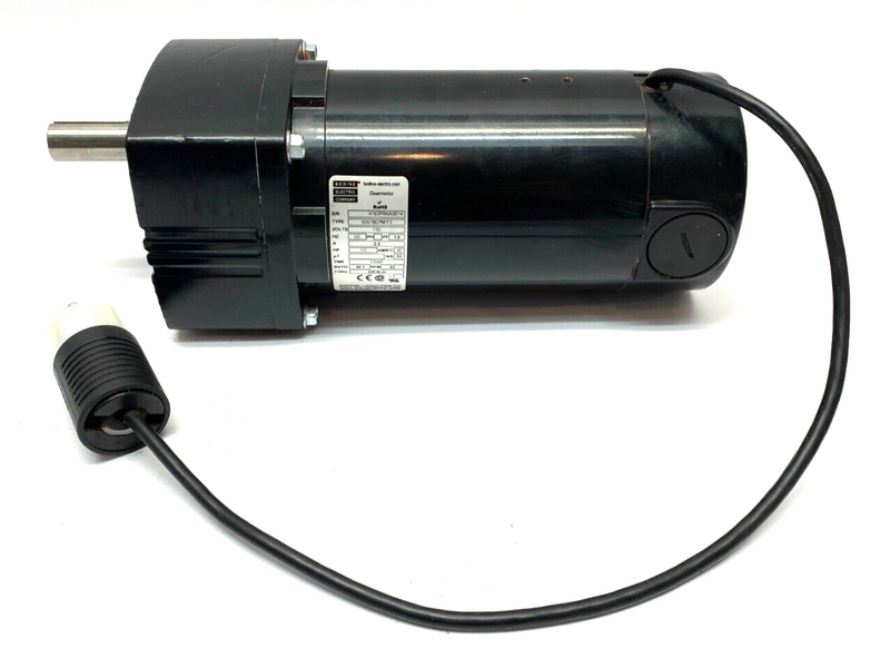 Bodine Electric 42A7BEPM-F3 Gearmotor 62RPM 130VDC 1/3HP 40:1 - Maverick Industrial Sales