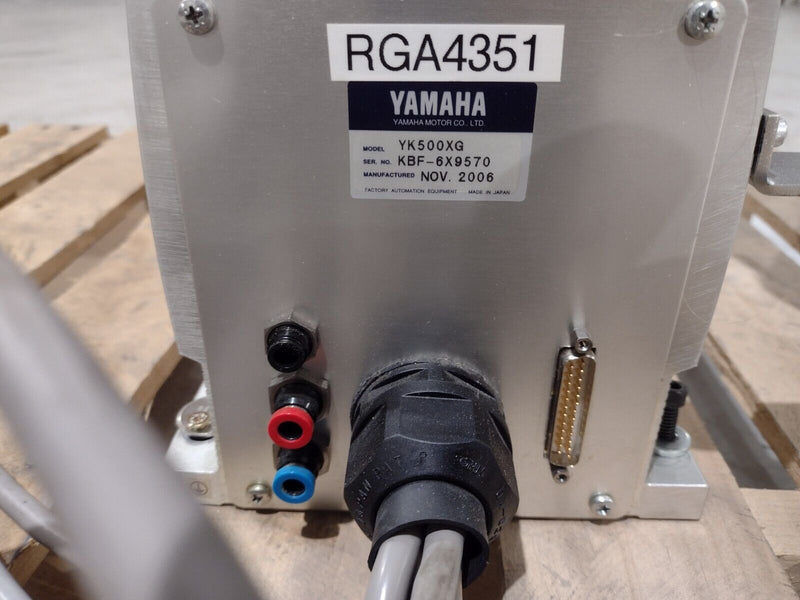 Yamaha YK500XG High Speed Scara Robot SER KBF-6X9570 - Maverick Industrial Sales