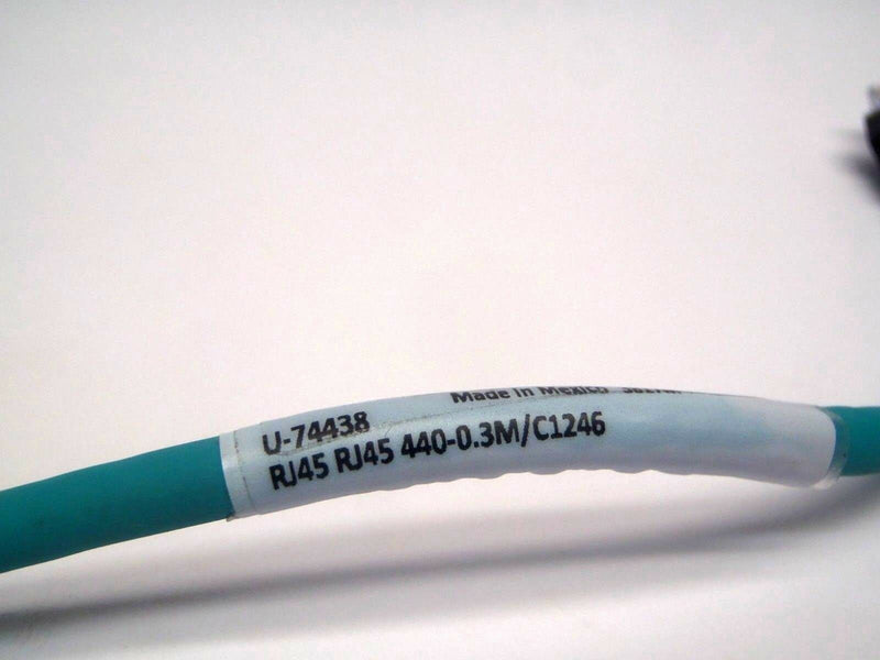 Turck Elektronik U-74438 RJ45 RJ45 440-0.3M/C1246 1' Network Hybrid Cable - Maverick Industrial Sales