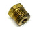 Hex Head Pipe Bushing Reducer Fitting Brass 1/2" x 1/8" LOT OF 2 - Maverick Industrial Sales