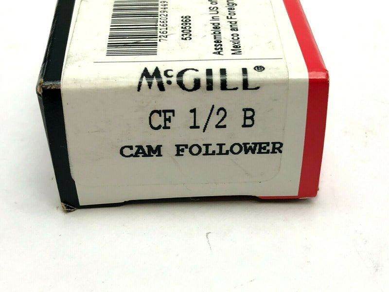 McGill CF 1/2 B Flat Cam Follower - Maverick Industrial Sales