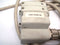 SMC VV5QC11-02C6MD1-NUC 2 Valve Manifold 4 Port, w/ (2) 26 Pin Cable - Maverick Industrial Sales