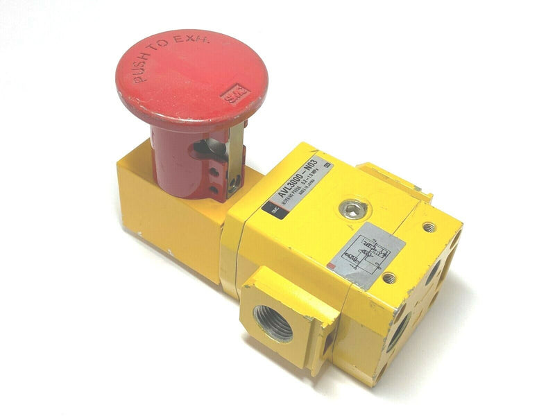 SMC AVL3000-N03 Soft Start Lockout Valve - Maverick Industrial Sales