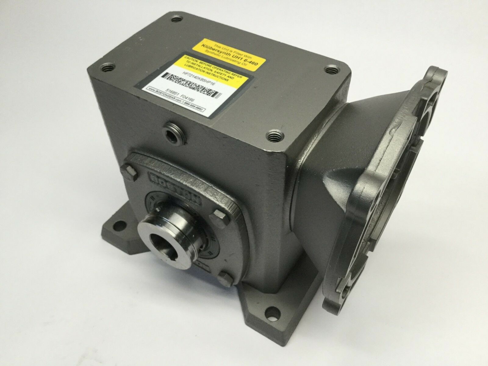 Boston Gear HF72140KB5HP16 Speed Reducer 40:1 0.81 Input HP 876 Output Torque - Maverick Industrial Sales