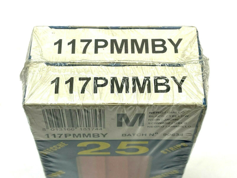 Grafoplast 117PMMBY Wiremarker Strips LOT OF 50 - Maverick Industrial Sales