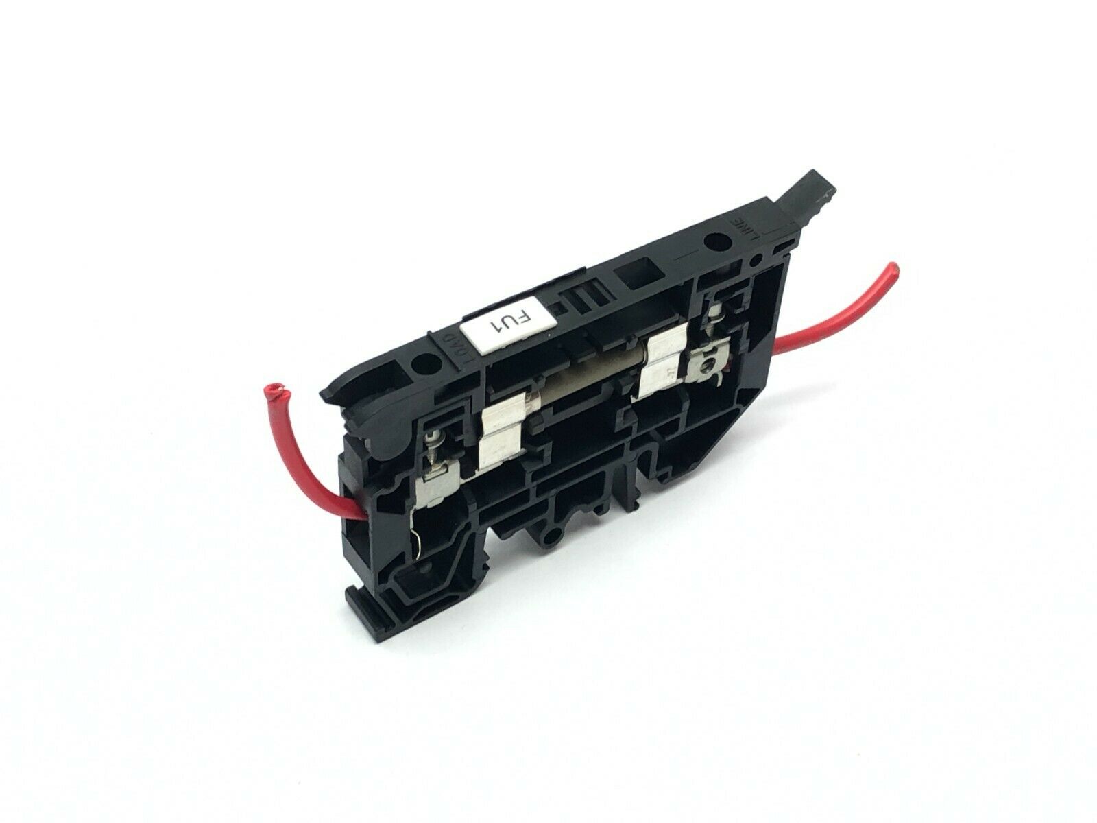 Allen Bradley 1492-H6 Terminal Block Fuse Holder 15A 300V AC/DC Black - Maverick Industrial Sales