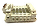 SMC SS5V2-10FD1-05DS-C4-D0 Pneumatic Manifold DIN-Rail Mount 5-Station D-Sub Con - Maverick Industrial Sales