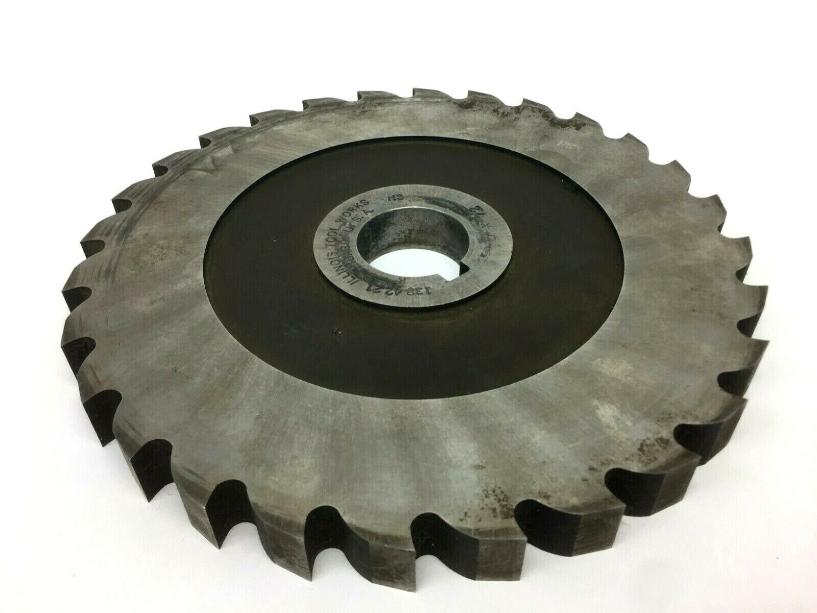ITW 6x1/2x1 HS Side Milling Cutter Blade, Straight 28-Teeth - Maverick Industrial Sales