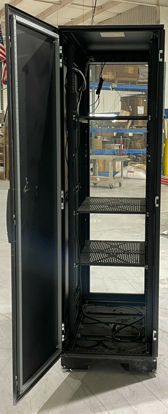 Black Box ClimateCab RM5000A-R3 Server Data Cabinet 84" H x 23.94" W x 39.5" D - Maverick Industrial Sales