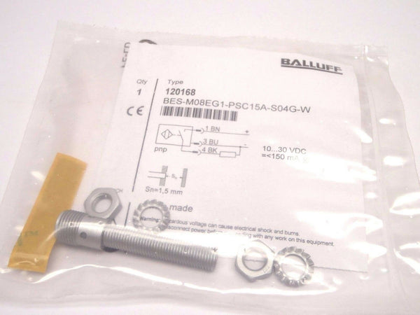 Balluff BES-M08EG1-PSC15A-S04G-W Proximity Sensor 120168 - Maverick Industrial Sales