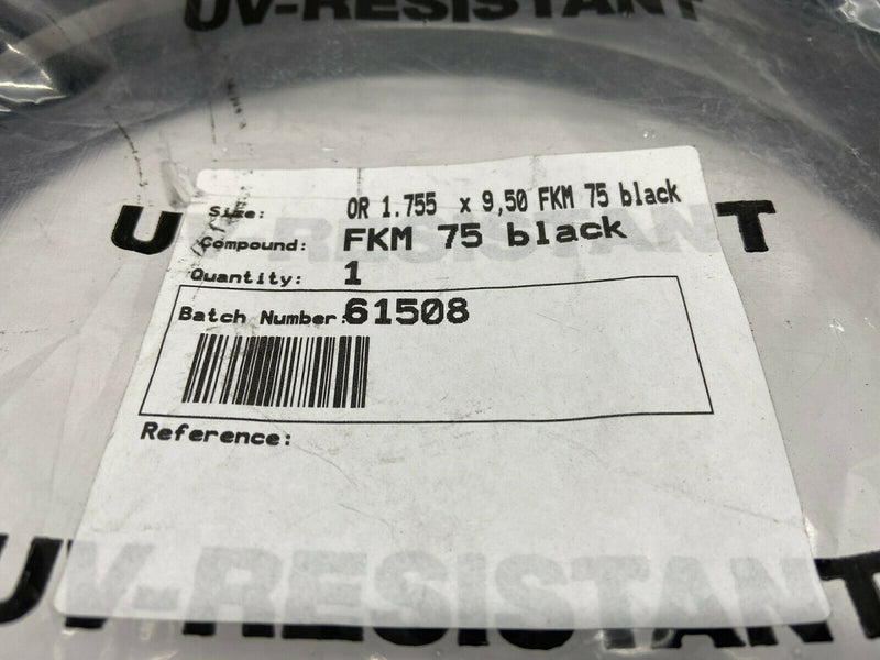 OR 1.755 x 9.50 FKM 75 Black O-Ring - Maverick Industrial Sales