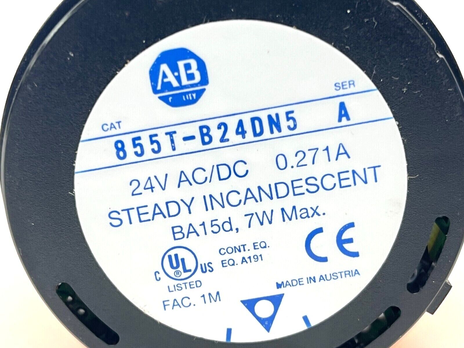 855T-B24DN5 | Allen Bradley 855T-B24DN5 Ser A Control Tower Stack Light ...