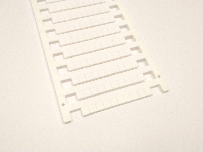 Allen Bradley 1492-M5X5 Ser. A Blank Snap-In Marker Cards 5mm x 5mm BOX OF 6 - Maverick Industrial Sales